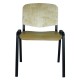 Krzesło Iso Black Sklejka 9mm