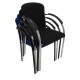 Krzesło Barcelona Black Skaj