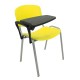 Krzesło Iso Plast Alu z pulpitem